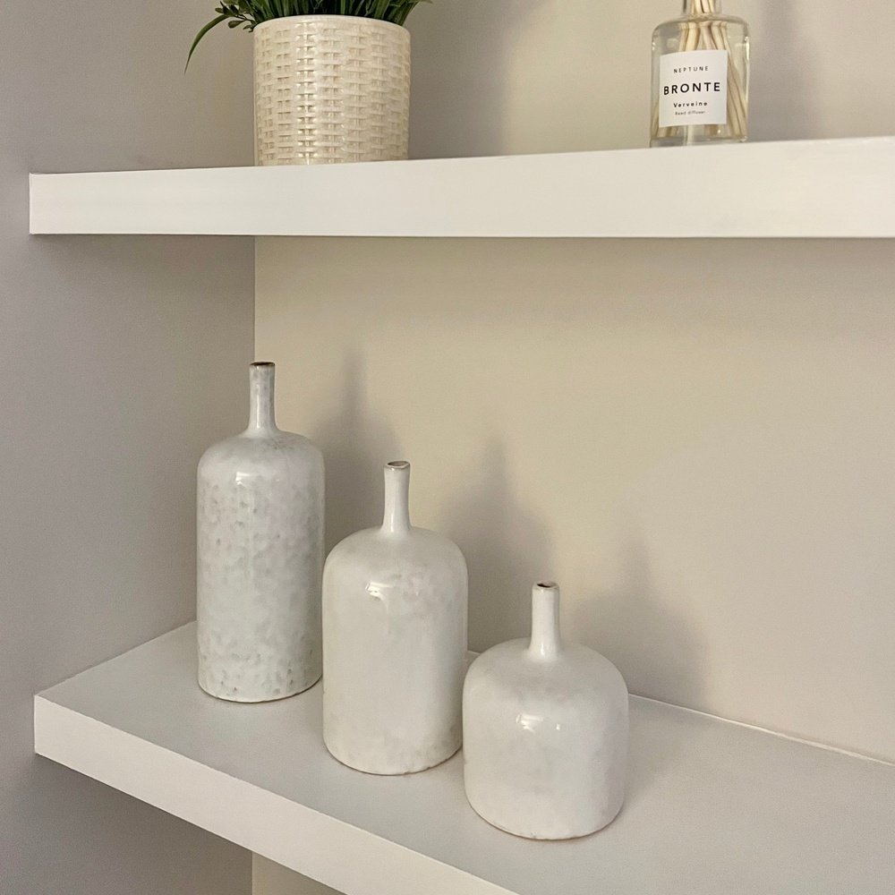 Vormark Set of 3 Ornamental Vases - Natural