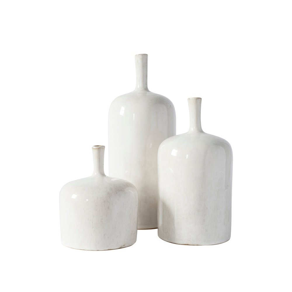Vormark Set of 3 Ornamental Vases - Natural