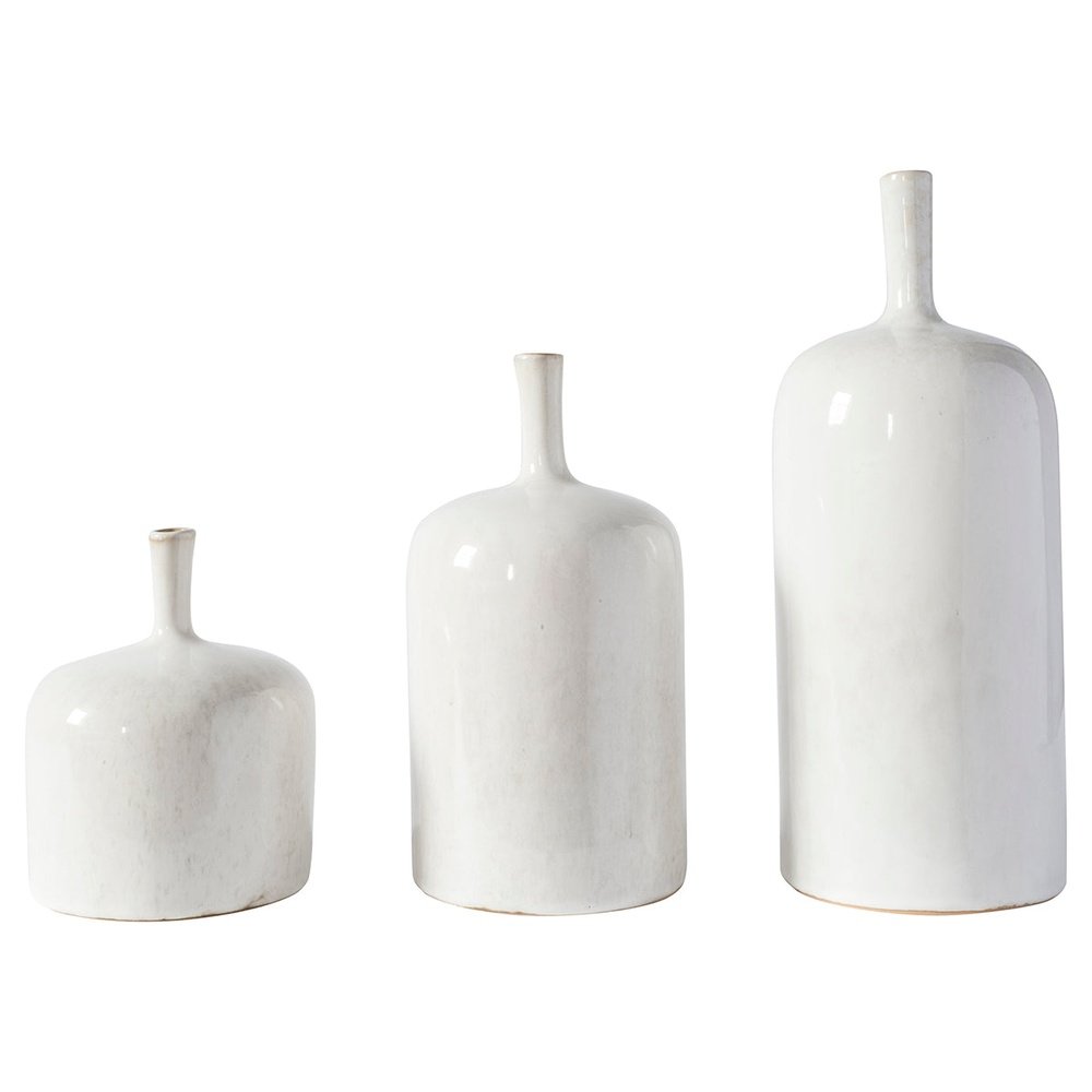 Vormark Set of 3 Ornamental Vases - Natural