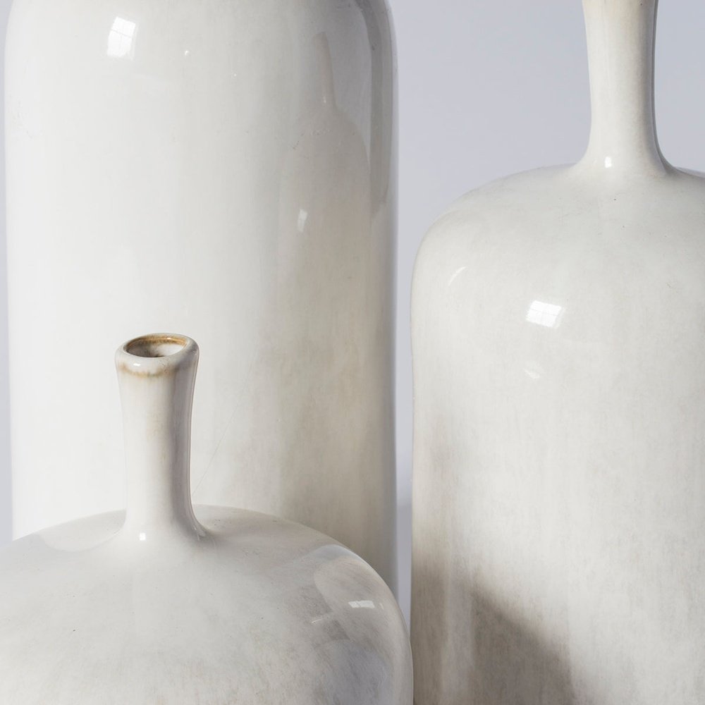 Vormark Set of 3 Ornamental Vases - Natural