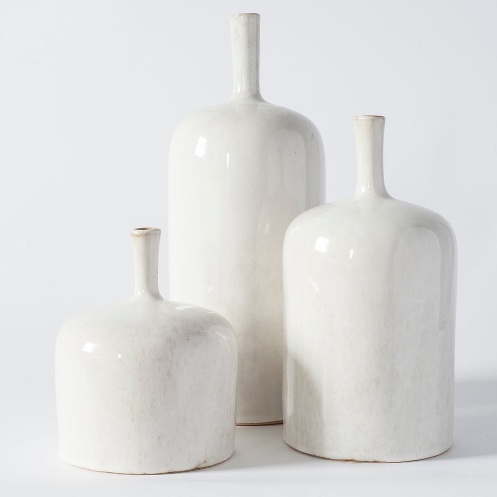 Vormark Set of 3 Ornamental Vases - Natural