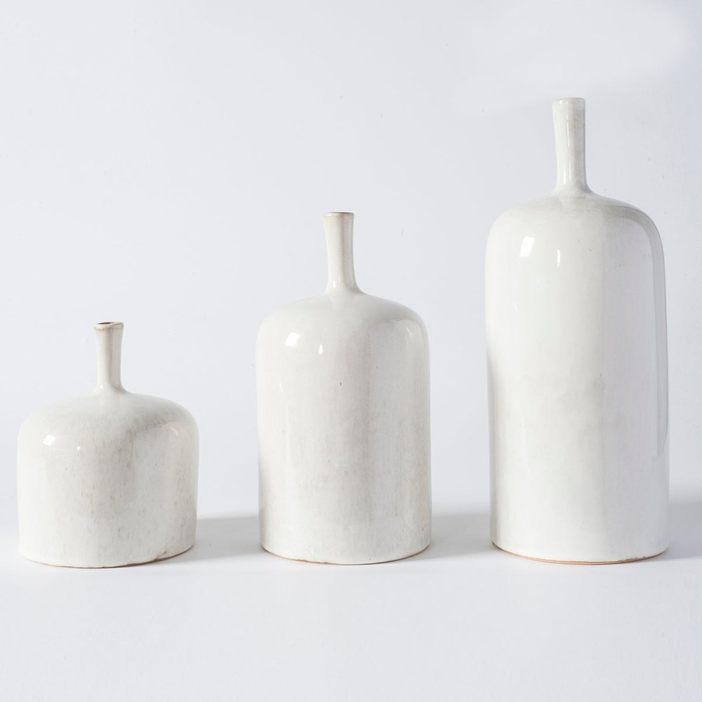 Vormark Set of 3 Ornamental Vases - Natural